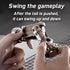 Metal Tungsten Steel Fidget Toy Gun Fidget Slider Fidget Gun Stress Relief Relax EDC Gyro Finger Toy Fidget Ring