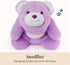 1 10 GUND Original Snuffles Teddy Bear, Stuffed Animal Plush Toy for Ages and Up, Purple