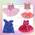 14 inches 14" 10 Sets (14 inch fit for Girl Dolls' Clothes, for Glitter Girl Wellie Wishers Baby Doll, Clothes