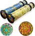 2 Pack Classic Kaleidoscope Toy, Magic Rotating Kaleidoscope, Educational Gift for Children