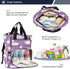 YANENDIE Backpack, Backpack Backpack Cute Farm Goose Diaper Bag Unisex Travel Baby Diaper Bags with Stroller Straps