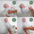 Baby Swaddle Sack, 100% Organic Cotton for Newborns 0-3 Months, Easy Change Zipper, Velcro Swaddle Neutral Baby