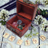 6Pcs Knana Pendulum Board for Divination - Pendulum Crystal for Dowsing, Tarot Dice Astrology Dice with Box, Wiccan