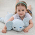 Weighted Stuffed Animals - 4.2Lb Weighted Elephant Plush - 24in Giant Throw Pillow Soft Plushie Doll Toy Gifts