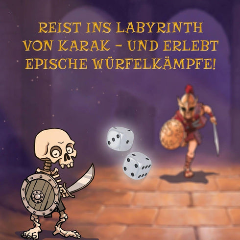 Karak | Competitive Role-Playing Fantasy Game for Kids, 2-5 Players Ages 7+, from Kosmos Games