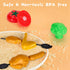 Zero Zoo 60Pcs Set Sets, Kids Mini Play Kitchen Accessories, Pretend Cooking Play with Cookware, Tableware & Fruit