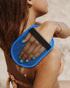 Aecsze 2 PCS Sand Remover for Beach, Soft Wipe Off Mitts for Sand Removal, Ideal for Beach, Volleyball, Surf