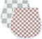 LifeTree 2 Pack Muslin Baby Burp Cloths - Large 70% Viscose from Bamboo & Cotton