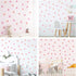 ROFARSO 120 Decals 2.2'' Pink Orange Polka Dots Wall Stickers | DIY Removable Peel & Stick Home Decor
