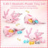 5 Set 24 Inch Mommy 4 Aoriher Pcs Axolotl Plush Axolotl Stuffed Animal with Cute Plush Babies in Belly Soft Cuddly