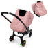 Car Seat Cover Baby Girl, Waterproof Infant Car Seat Canopy with Peep