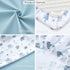 4 Pack 35"x20" AMKE(3 1) Baby Bassinet Sheets - Bedside Bassinet Sheets for Newton, Ezebaby, in & Other Large Bedside
