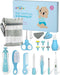 OTTOLIVES Baby Healthcare and Grooming Kit, 24 in 1 Electric Nail Trimmer Set for Newborn Infant Toddlers (0-3 Years+)
