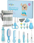 OTTOLIVES Baby Healthcare and Grooming Kit, 24 in 1 Electric Nail Trimmer Set for Newborn Infant Toddlers (0-3 Years+)