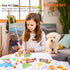 14 20 Shuttle Art Dot Markers, Colors Bingo Daubers with Unique Patterns of Dot Book for Toddler Art Activities