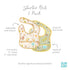 Bumkins Bibs for Baby Girl or Boy, Infant 3-9 Months, Waterproof Soft Fabric Starter Bib 2-pk Camp Gear