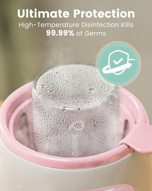 Grownsy Bottle Warmer, Fast Baby Bottle Warmer for All Bottles, Milk Warmer for Breastmilk or Formula, Smart