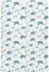 Vdsrup Crib Sheets for Boys Girl Turtles Neutral Mini Crib Mattress Sheets Fitted,