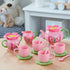 Set (15 Melissa & Doug Butterfly Tea pcs) - Play Food Accessories