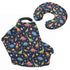 Sarogrorin Multicolor Dinosaur Carseat Covers Unisex Breathable Breastfeeding Covers Nursing Pillow Cover Infant