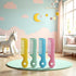 Tustao Pack 4 Of Round Tip Bristles Baby Cute Comb Baby Grooming For Sensitive Scalp Skin, for Nursery Newborn Infant