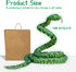 Giant Snake Stuffed Animal, 149 inch Large Lifelike Jumbo Plush Toy for Kids, Curving Huge Snake Gift