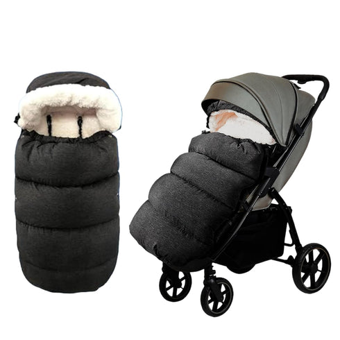 FindXeink Waterproof Thickened Universal Stroller Blanket - Baby/Toddler Stroller Footmuff, Sleeping Bag &