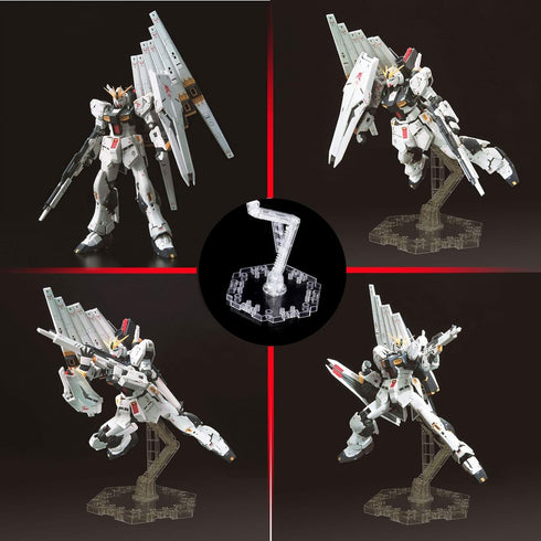 TWKUPWO 6 Set Hobby Action Base Display Stand, Gundam Action Figure Stand - Compatible with MG, RG, HG Universal Models