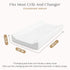 Delta Children Crib and Changer Changing Pad and Plush Cover - Works with Crib and Changers - Machine Washable Cover.