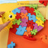 LovesTown Goldfish Wooden Puzzle - 26PCS Jigsaw Puzzle Alphabet and Number Building Blocks for Kids
