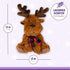 Warm Pals Rory Reindeer 1.5lbs Cozy Microwavable Lavender Scented Heated Plush Toy Bedtime Comfort Plushie