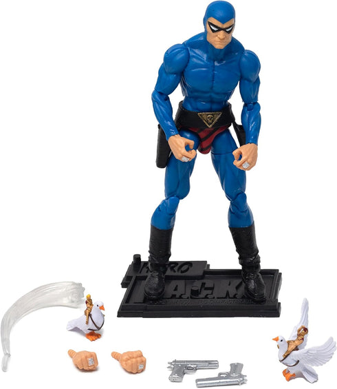21st 1.5 1:18 Boss Fight Studio Hero H.A.C.K.S. Phantom Action Figure, Wave Highly Articulated Figurine & Accessories