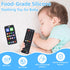 SLUQQHDU 0-6 6-12 Months,2 Pack 6-12-18 Baby Silicone Teething Toys for Babies Months,Phone and Remote Teether Toys