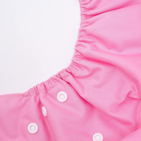 Happy Flute 4 Sets HappyFlute Newborn Baby Cloth Pocket Diapers One Size Adjustable Reusable for Baby Boys and Girls(No