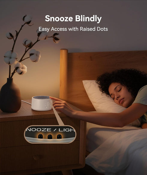 10 Dreamegg Sound Machine with Nursery Lamp - Sound Machine Baby, Soothing Sounds, Timer, Memory Function, Colour Night