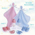 Berenguer Boutique 30050 TWINS - 15” Soft Body Baby Dolls - 12 Piece Gift Set with Open/Close Eyes