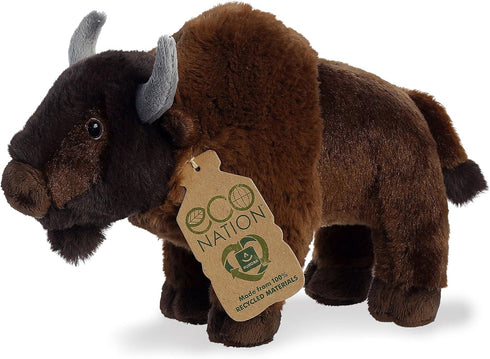 Aurora Responsibly Made Eco Nation Bison Stuffed Animal - Ideal for Playtime