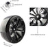 4PCS 12mm Hub Wheels, 1:10 63mm Hard Plastic RC Drift Cars Bald Tires for Traxxas HSP Tamiya HPI Kyosho Trucks