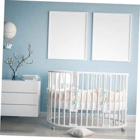 ibasenice Exercise Assistant Accessories - 1 Pair Children Bed Playpen Cot Hanging Rings
