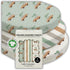 100% Organic Cotton Bassinet Sheets 3 Pack - (33 x 17 Inches)