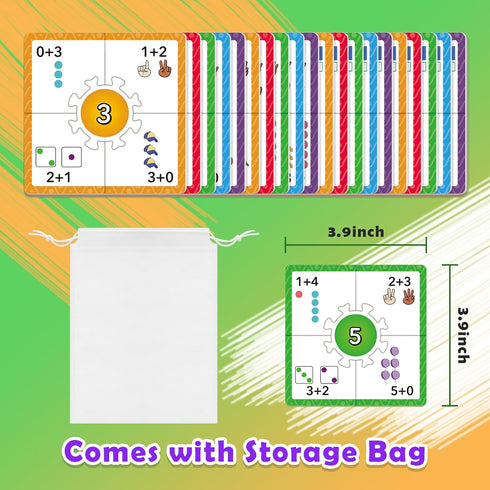 Puzzles for Kids, Addition and Subtraction Math Games, Educational Learning Activities, Math Flash Cards for