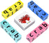 Wooden Blocks Spelling Game, Alphabet Puzzles Blocks, Montessori Learning Toy for Kids Ages