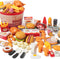 80 Pcs Pretend Play Food Toy for Kids Kitchen Aged 3 4