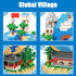 Architecture Global Village Micro Building Blocks Set, 5200 Pieces, Architecture Model Gift for Adults and Kids