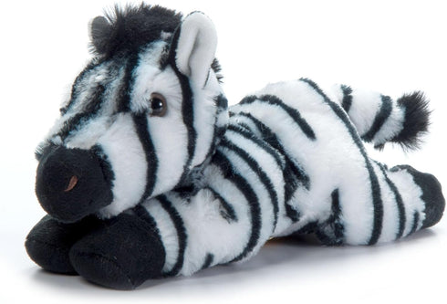 The Petting Zoo Zebra Stuffed Animal Plushie, Gifts for Kids, Scoopz Wildlife
