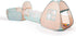 UTEX 3 in 1 Pop Up Kids Play Tent with Tunnel and Ball Pit, Indoor/Outdoor Playhouse, Orange Pink/Light Green