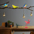 ONEST 13 Pieces Mini Bird Figurines Playset, Hand Painted Tiny Birds, Realistic Detailed Resin Bird Figures Toys