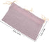 UPKOCH Bedside Organizer and Stroller Diaper Caddy for Babies, Dual Pocket Cotton Hanging Storage Bag with Cup Holder