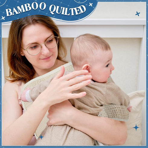 8 Pack 20 10 Inch Frienda Muslin Burp Cloths for Baby Large x Cotton Burp Rags for Spit up Drool Absorbent Soft