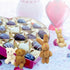 KUDES 12Pcs Mini Joint Teddy Bear Stuffed Animal Plush Toys, Wedding Gift Box Doll Toy for Birthday Cake Decorations